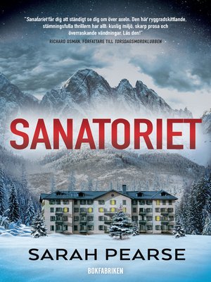 cover image of Sanatoriet